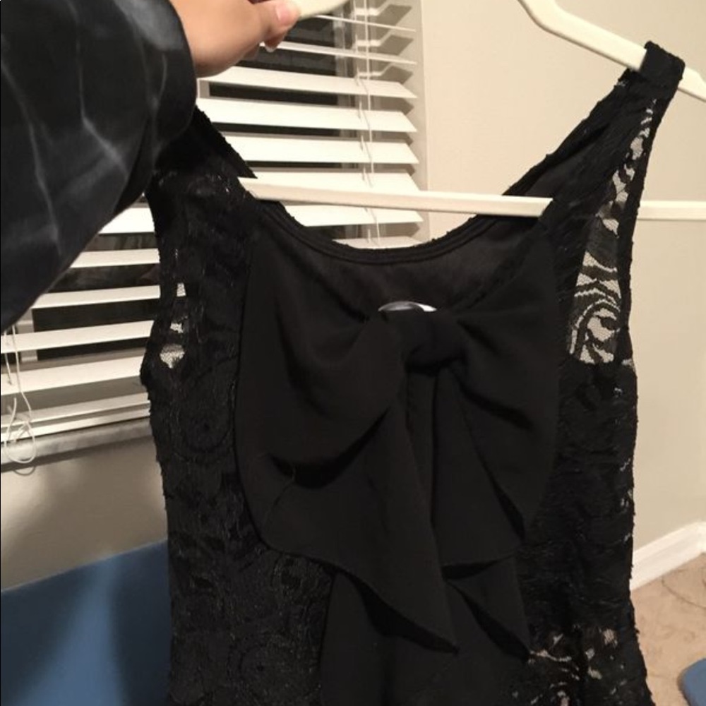 Black lace dress shirt